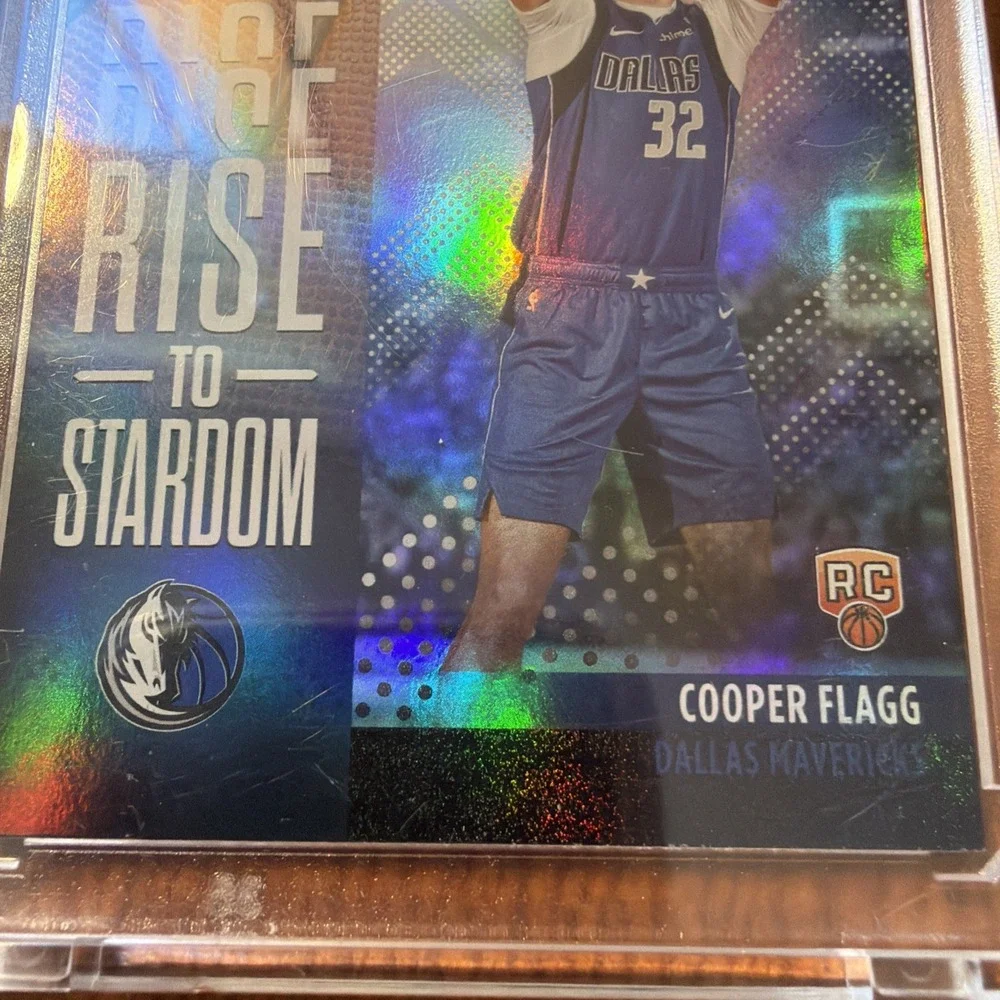2025 Topps Cooper Flagg Rookie #RTS-1 FOILBOARD‎ Rise to Stardom RC